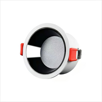 Lámpara LED Empotrable de Espectro Completo para el Cuidado de los Ojos, Luz de Techo Antideslumbrante de Copa Profunda para Sala de Estar y Pasillo del Hogar