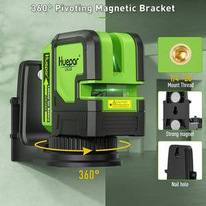 جهاز تسوية بالليزر أفقي وعمودي من هيوبار L011G مع خطوط متقاطعة ذاتية التسوية وبطارية قابلة للشحن - Product Image 5