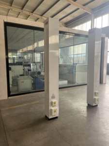 2,2 м вертикальный монтажный высокоскоростной Центробежный воздушный занавес для больничных торговых центров, заводских этажей и складов - Product Image 5