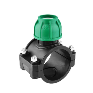 DaringFish Gardening3 PE 16mm Raccord rapide à compression quatre voies pour l'<span class=keywords><strong>irrigation</strong></span> agricole et le jardinage - Product Image 1