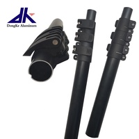Perche télescopique extensible, en aluminium