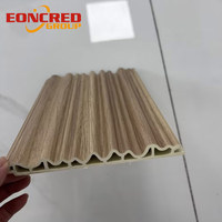 Paneles de Pared Modernos de PVC EONCRED, Ignífugos, Antiestáticos, Resistentes a la Humedad, Impermeables, Insonorizantes, con Patrón Geométrico, para Sala de Estar y Comercios