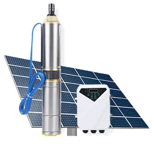 Wholesale high Yangcheng DC brushless submersible pump stainless steel photovoltaic deep well pump 3 inch mini solar screw pump