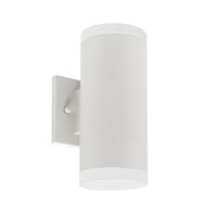 Diffuseur en polycarbonate givré décoration de corps en aluminium applique murale extérieure applique cylindre extérieur mural Led mur jardin