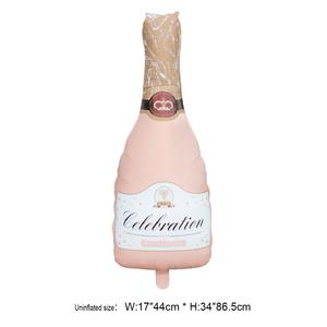 Ballon de bouteille de Champagne pastel mat Ballons de fête de Bachelorette de Champagne pour les <span class=keywords><strong>d</strong></span>écorations de fête de poule <span class=keywords><strong>d</strong></span>'amour de <span class=keywords><strong>nuit</strong></span> de filles ivres - Product Image 2