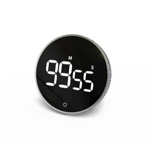 Neues Design Digital Timer LED Runde Großbild Magnet frachter Timer Countdown Timer