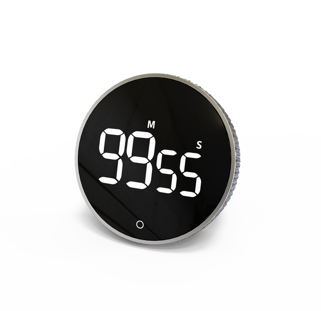 New Design Digital Timer LED Round Large Screen Magnetic Freighter Timer Countdown Timer