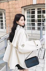 Femmes 2025 nouveau printemps automne à la mode <span class=keywords><strong>Petite</strong></span> grande taille Cape <span class=keywords><strong>Trench</strong></span> Coat - Product Image 2