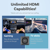 OTTOCAST Car TV Mate, adaptateur universel 2K pour CarPlay filaire vers sans fil
