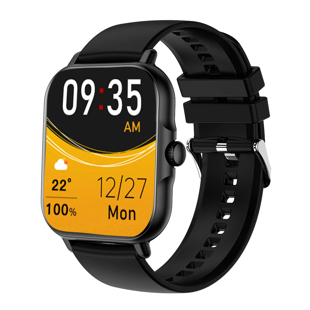 GAOKE 2024 yeni akıllı saat J15 nabız monitörü SOS android BT çağrı spor Smartwatch 1.83 inç TFT ekran akıllı saat erkekler