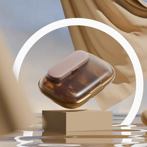 Boîte de rangement de pilules multifonctionnelle en PP durable à 4/6 compartiments, petite, pour voyage hebdomadaire, support de poche portable, vente en gros - Product Image 3