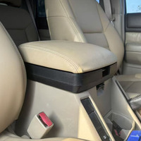 Boîte d'accoudoir pour Nissan Patrol Y61, boîte de rangement pour accoudoir de console centrale, remplacement, installation dans les trous d'origine, 3 couleurs disponibles