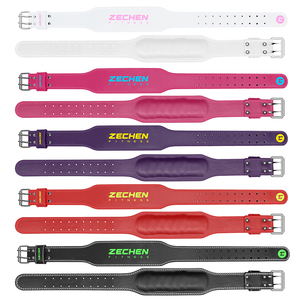 Ceinture de Soutien Lombaire Professionnelle en Cuir pour Musculation et Entraînement, Personnalisable avec Logo, par Zechen Fitness - Product Image 3