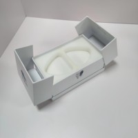 Luxus harte Geschenk papier boxen Starre doppelte offene Pappe Dental Aligner Clear Teeth Aligner Verpackungs box Custom ized