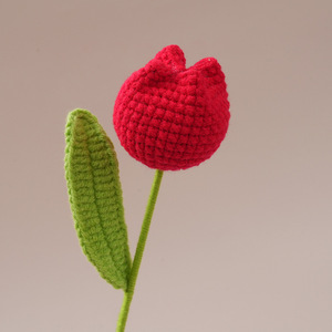 CLTF - Tulipanes de Ganchillo Hechos a Mano al por Mayor, Tulipanes Tejidos, Ramo Exquisito, Regalo para Mamá, Niña, Esposa, Abuela, Maestra - Product Image 6