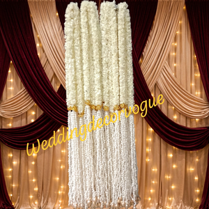 Luxury Jasmine <b>Wall</b> Hanging Ceiling Decor Wedding Event Party Festival Stage Backdrop <b>Flower</b> Decoration Export Quality - Product Image 5