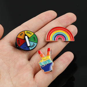 Groothandel Regenboog Liefde Is Liefde Op Maat Gemaakte Vlag Emaille Pin Gemengd Email Broche Spelden Bulk Sets Fabrieksprijs - Product Image 2
