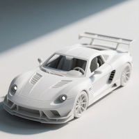 Modèle de voiture imprimé en 3D sur mesure, prototype automobile haute précision, impression 3D SLA FDM, service OEM