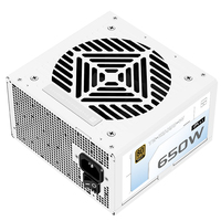 Alimentation de l'ordinateur 650W Thermalright TR-KG650-W Module complet or alimentation ATX3.1 Compatible nouvelle sortie 650W PFC actif