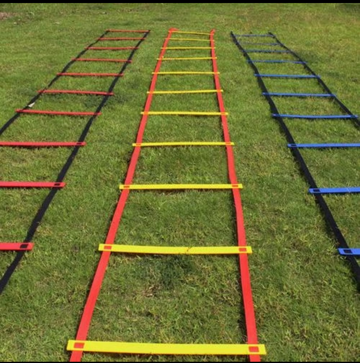 Quick Flat Rung Speed Agility Ladder – Football Footwork &amp; Speed Training Equipment for Sports Fitness