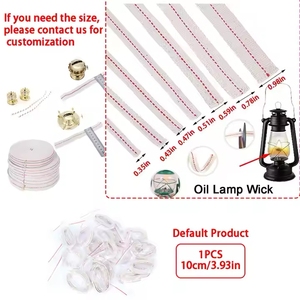 Hot bán bông dầu Đèn bấc thay thế kích thước tùy chỉnh bấc cho dầu hỏa cắm trại đèn lồng và Đèn dầu ngoài trời - Product Image 4
