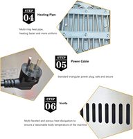 9 grilles antiadhésives Omelette Maker gaz remplissage profond Burger moule poêle à frire cuiseur à oeufs omelettes saines oeufs brouillés et frits