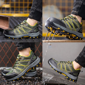 Chaussures de sécurité légères en gros à prix abordable – Chaussures de sécurité industrielles à embout d'acier pour hommes et femmes - Product Image 6