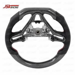 CARBON FIBER STEERING WHEEL FOR 2006-2010 HONDA CIVIC FD2 4DR JDM