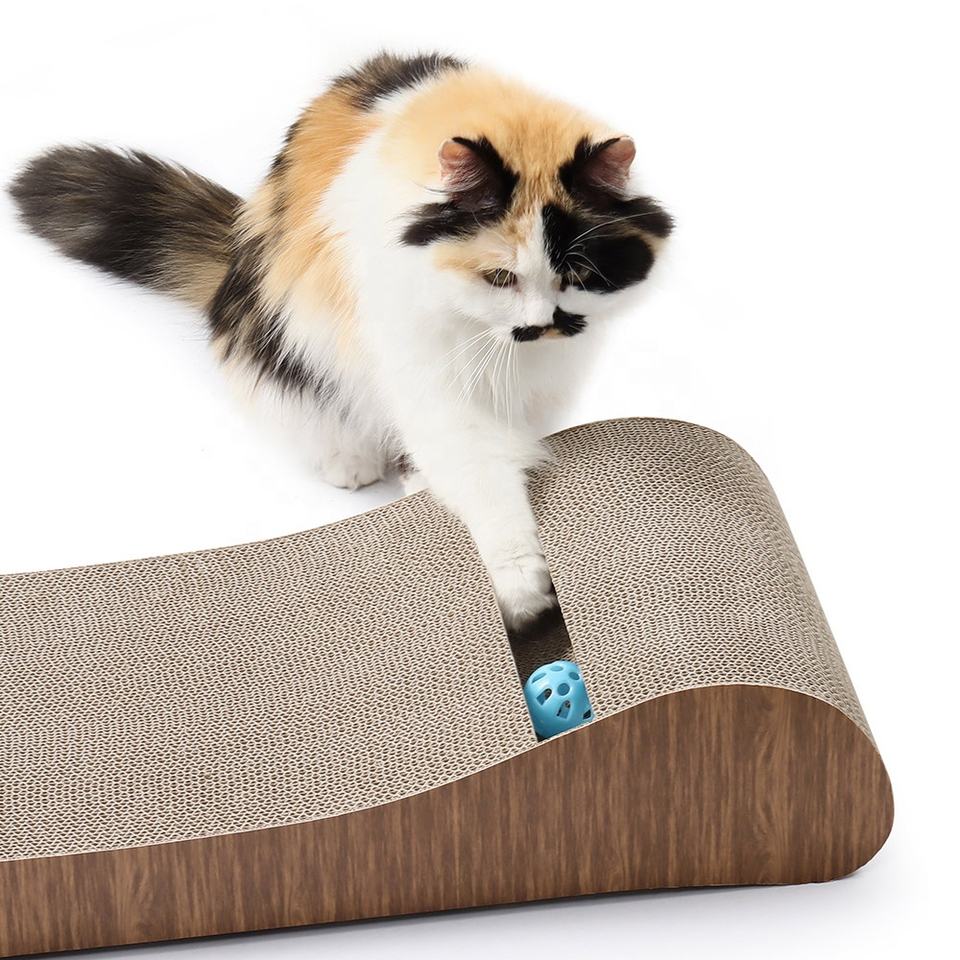 Custom Size Cat Scratcher Cardboard Corrugated Paper Scratch-resistant ...