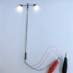 Lampioni Ferroviari <span class=keywords><strong>in</strong></span> Scala 1:75-200, Luci Stradali LED 3V, Modelli <span class=keywords><strong>in</strong></span> Miniatura per Scenari di Costruzioni - Product Image 4