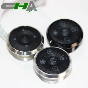 CHA waterproof switch for Industrial equipment and Home Automation soft touch navigation switch with Silicone cap