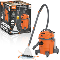 Aspirateur eau et poussière RAF R.8735 1380W 2 en 1, forte aspiration, réservoir de poussière 12L, réservoir d'eau 12L, réservoir de nettoyage 4.2L pour le nettoyage domestique