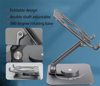 Support de tablette en alliage d'aluminium à rotation 360 degrés, pliable et ergonomique, pour iPad Air Mini, OEM neuf