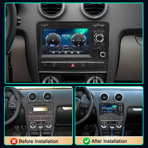 Autoradio Android 7 pouces pour Audi A3 8P 2003-2012 S3 RS3 Sportback Lecteur audio Autoaudio Unité centrale intelligente Navigation GPS - Product Image 2