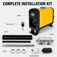 Chauffage au diesel pour voiture, camion, camping-car, 12V 24V, chauffage au diesel tout-en-un pour stationnement, chauffage au diesel 2kW pour voitures et camions
