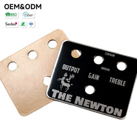 Fabricante de Placas de Identificación de Aluminio Anodizado Cepillado, Estampadas y Adhesivas para Dispositivos de Audio, Impresas con Serigrafía Personalizada