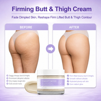 Crème Végétalienne Naturelle à Base de Plantes pour l'Augmentation et l'Amélioration des Fesses, Hydratante et Raffermissante, Renforçant les Muscles Fessiers