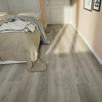 Magnifique planche de vinyle SPC LVP étanche de 4 mm/4,2 mm à clipser, ignifuge et écologique, pour bureaux et salles de sport