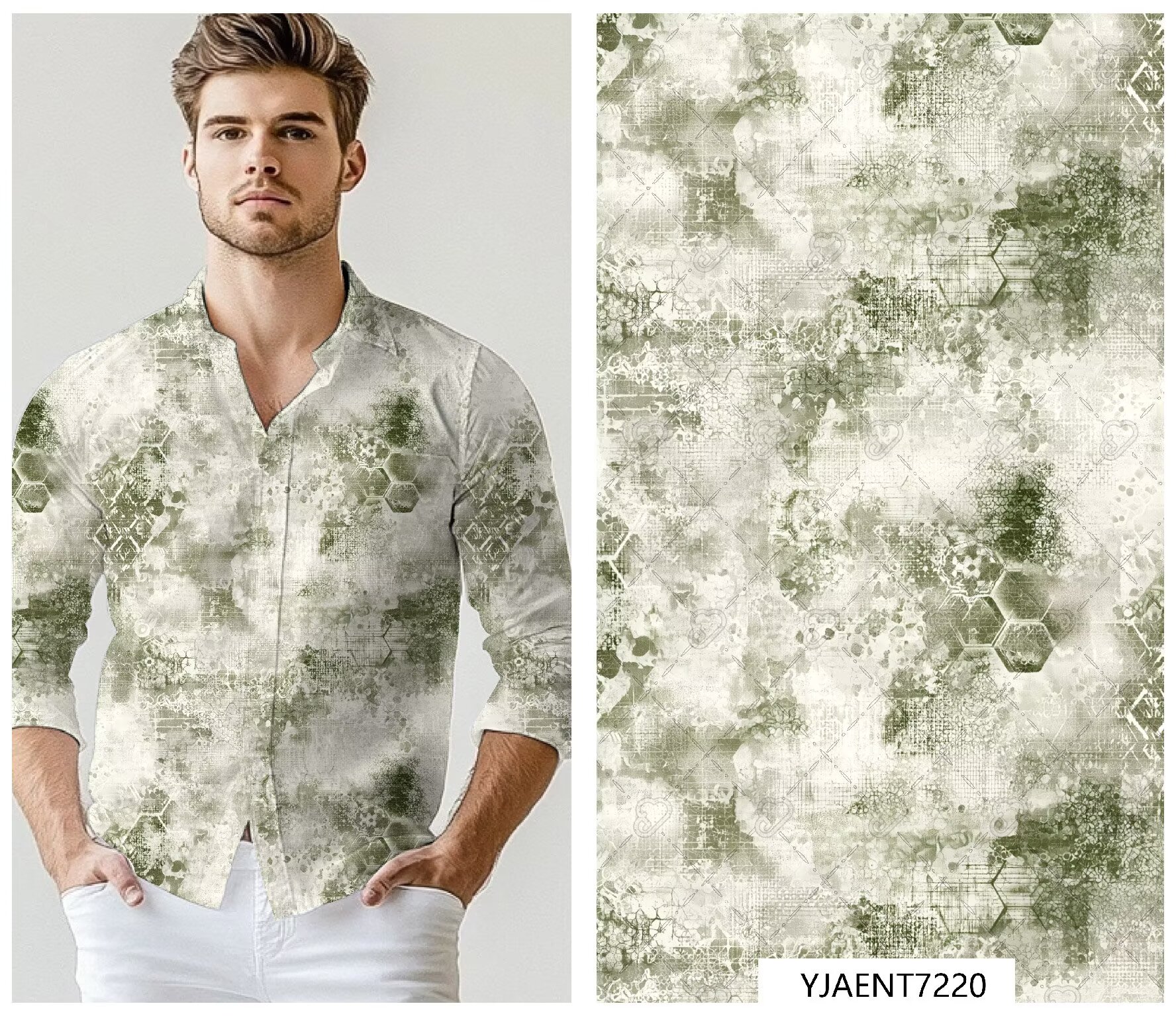 New Design Good Quality Rayon Nylon Printed Fabric With Ethnic Designs for Stylish Clothing, Accessories, and Home Decor