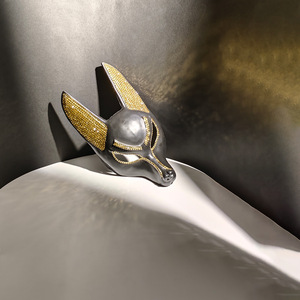 Máscara de Cabeza de Burro con Pedrería para Halloween, Accesorio Divertido de Plástico para Disfraces, Ideal para Fiestas de Disfraces, Cumpleaños y Carnaval - Product Image 4