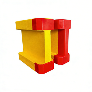 Viga de madera H20 con extremos de plástico para encofrados y andamios de hormigón - Product Image 1