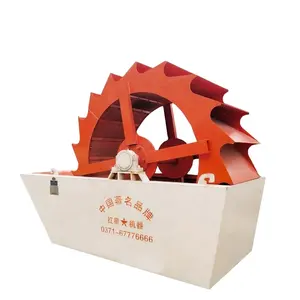 Professional Supplier Factory Price Wheel Type sand washer XS2308 widely used in Glass Sand Quartz Sand Production Line