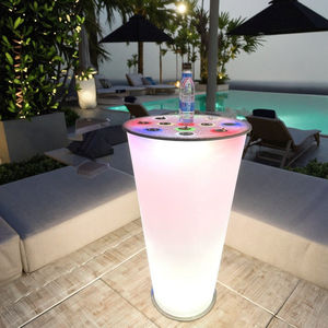 طاولة تفاعلية من المصنع بشاشة لمس من 16 لونًا طاولة قهوة مع قاعدة فولاذية للأنشطة الخارجية - Product Image 4