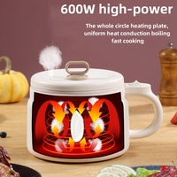 Meilleure vente 1,6 L mini poêle électrique antiadhésive petite marmite pour 1-4 personnes cuiseur à riz multifonctionnel pour usage domestique