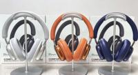 Auriculares Inalámbricos Over-Ear 2026 con Batería de 400mAh, Resistentes al Agua IPX4, Auriculares Deportivos Over-Ear con Sonido Hi-Fi para DJ