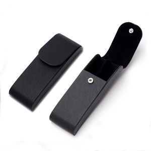 Caja de bolígrafos ejecutiva de gama alta, regalo de jefe de negocios, uso personalizado, funda abatible de cuero PU, <span class=keywords><strong>estuche</strong></span> doble <span class=keywords><strong>para</strong></span> bolígrafos <span class=keywords><strong>para</strong></span> <span class=keywords><strong>hombre</strong></span> - Product Image 1