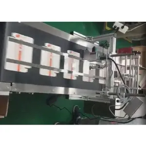 Servo motor customized automatic friction feeder with inkjet paging machine for cartons/bags