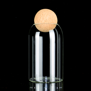 Thân Thiện Với Môi Thủy Tinh Thực Phẩm Container Set Bán Buôn 500/800/1200Ml Gia Vị Mật Ong Lọ Nút Chai Có Nắp Đậy Cao Nhà Bếp Canister Trà Lưu Trữ Logo - Product Image 3