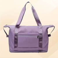 Sac polochon d'affaires en polyester oxford à la mode avec poignées Voyage à main pour hommes et femmes pour le travail et les loisirs Sac à provisions
