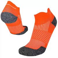 Chaussettes de course personnalisées pour hommes, en coton, avec semelle coussinée, respirantes, pour les sports de plein air